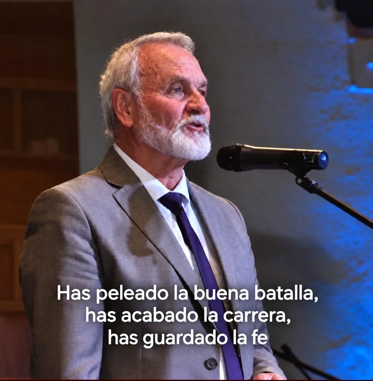 Parte con el Señor,  Manuel Espejo Sánchez, fundador, pastor y referente histórico de Asamblea Cristiana